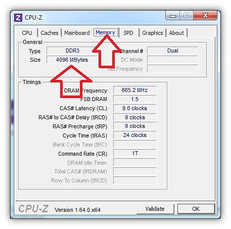Как узнать какая оперативная память стоит на компьютере: CPU-Z