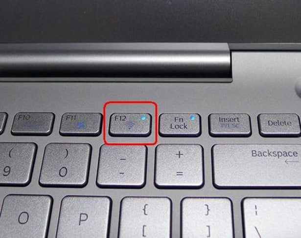 клавиша для отключения Wi-Fi на клавиатуре ноутбука