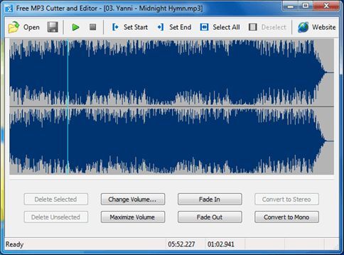 Как обрезать музыку: программа Free MP3 Cutter and Editor