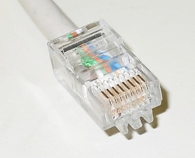 Сетевой кабель не подключен: RJ-45