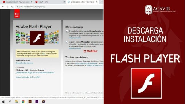 Как обновить Flash Player