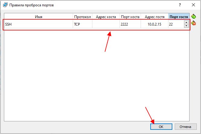 проброс портов для ssh