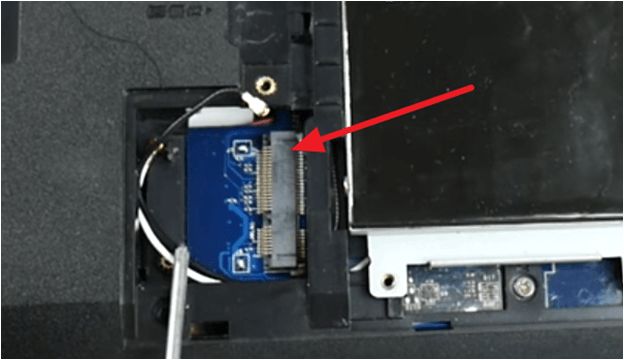 порт PCI Express на ноутбуке