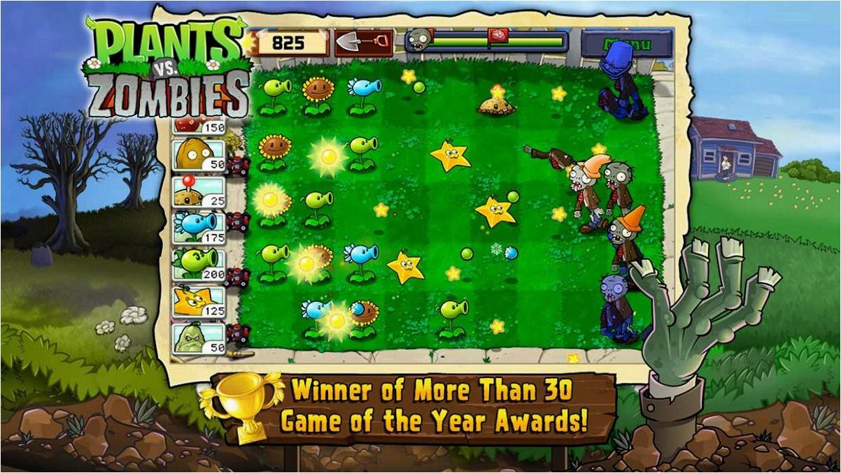 Plants Vs Zombies — защищайте свой дом от нашествия зомби и наслаждайтесь захватывающим геймплеем 