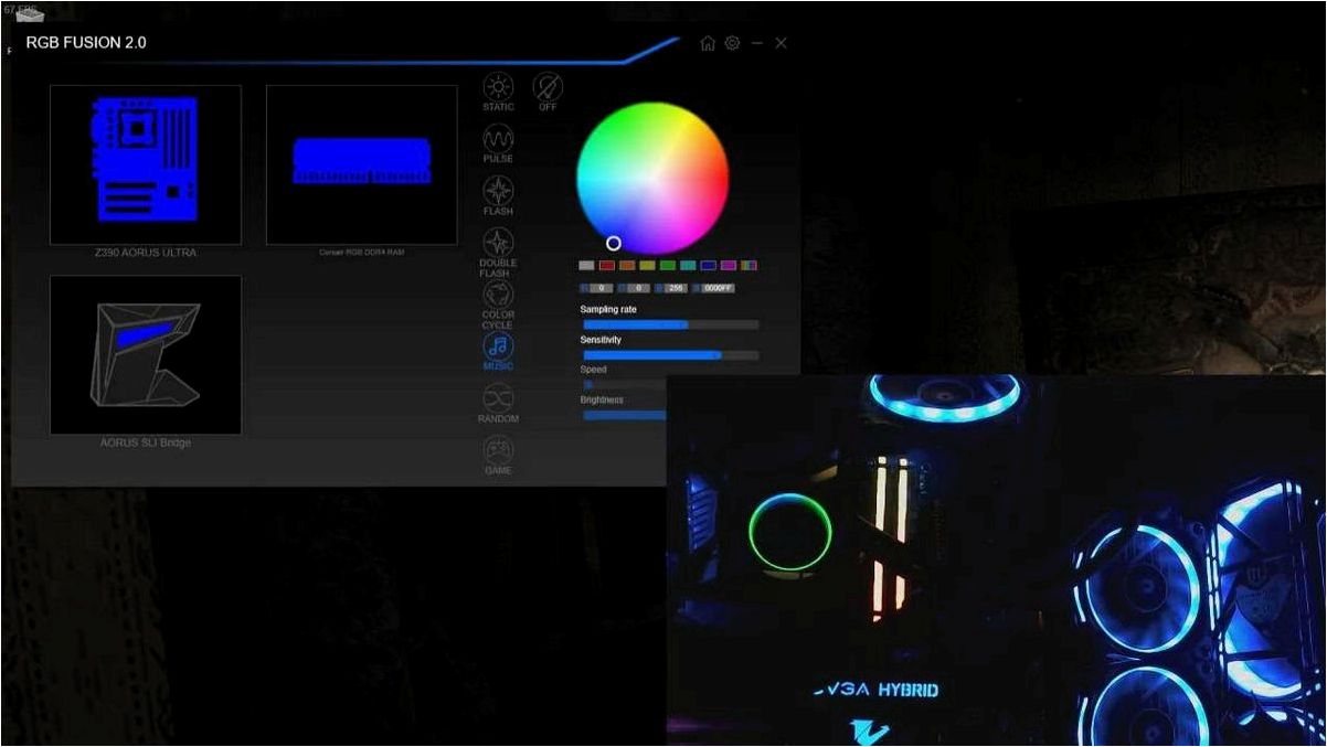 Полный обзор Gigabyte RGB Fusion 2.0 — новейший инструмент для настройки подсветки вашего компьютера