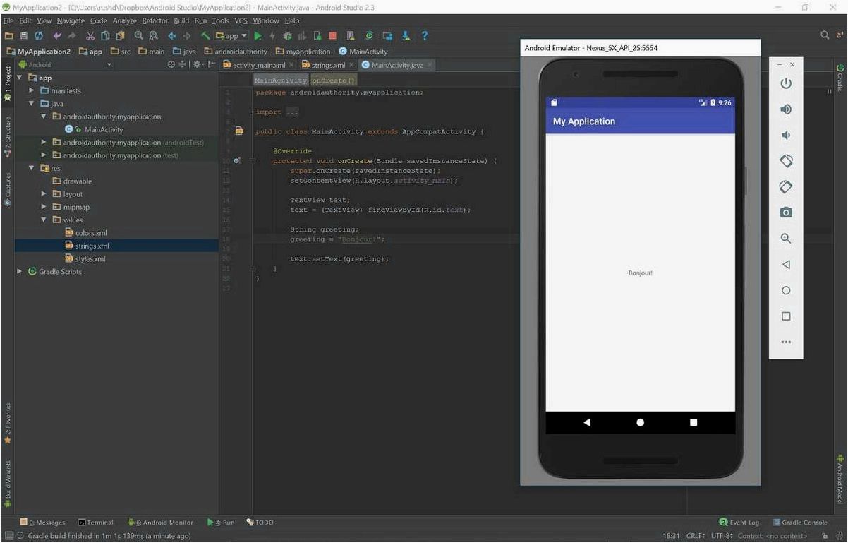 Android Studio — мощная, интуитивно понятная и удобная среда программирования для разработки приложений под Android
