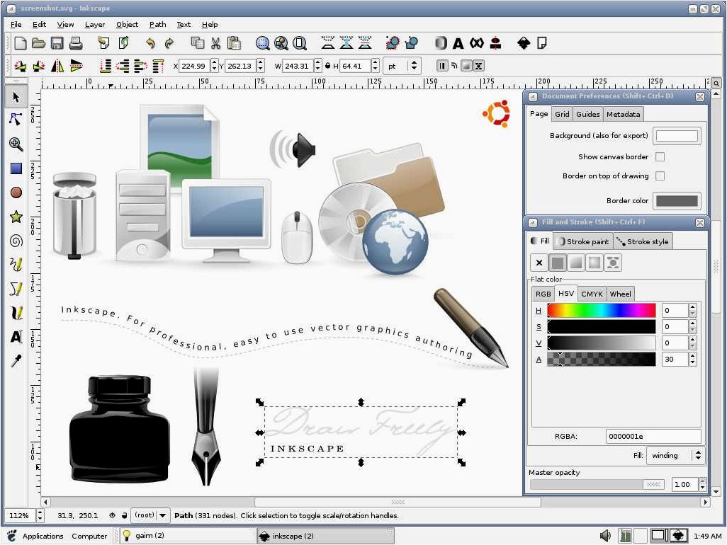 Inkscape — мощный векторный редактор с открытым кодом — особенности, функциональность и преимущества для профессионального дизайна