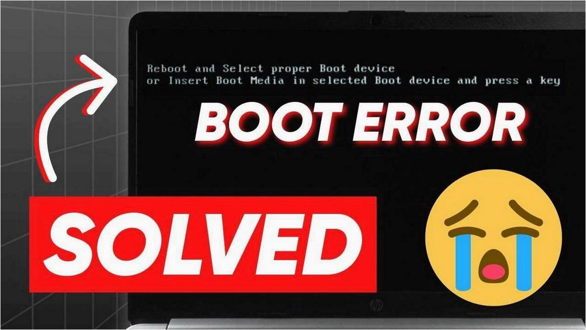 Ошибка Reboot and Select proper Boot Device при загрузке операционной системы