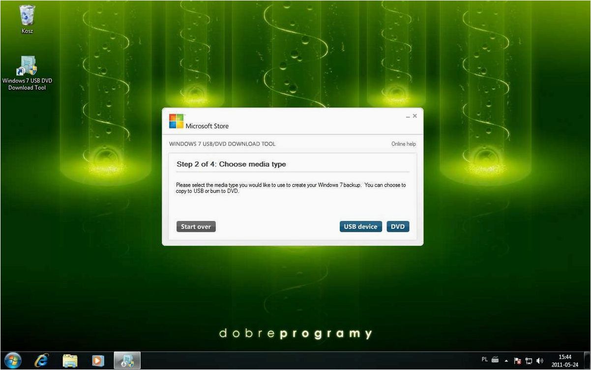 Windows 7 USB DVD Download Tool — легкое и быстрое создание загрузочного DVD-диска или USB-накопителя