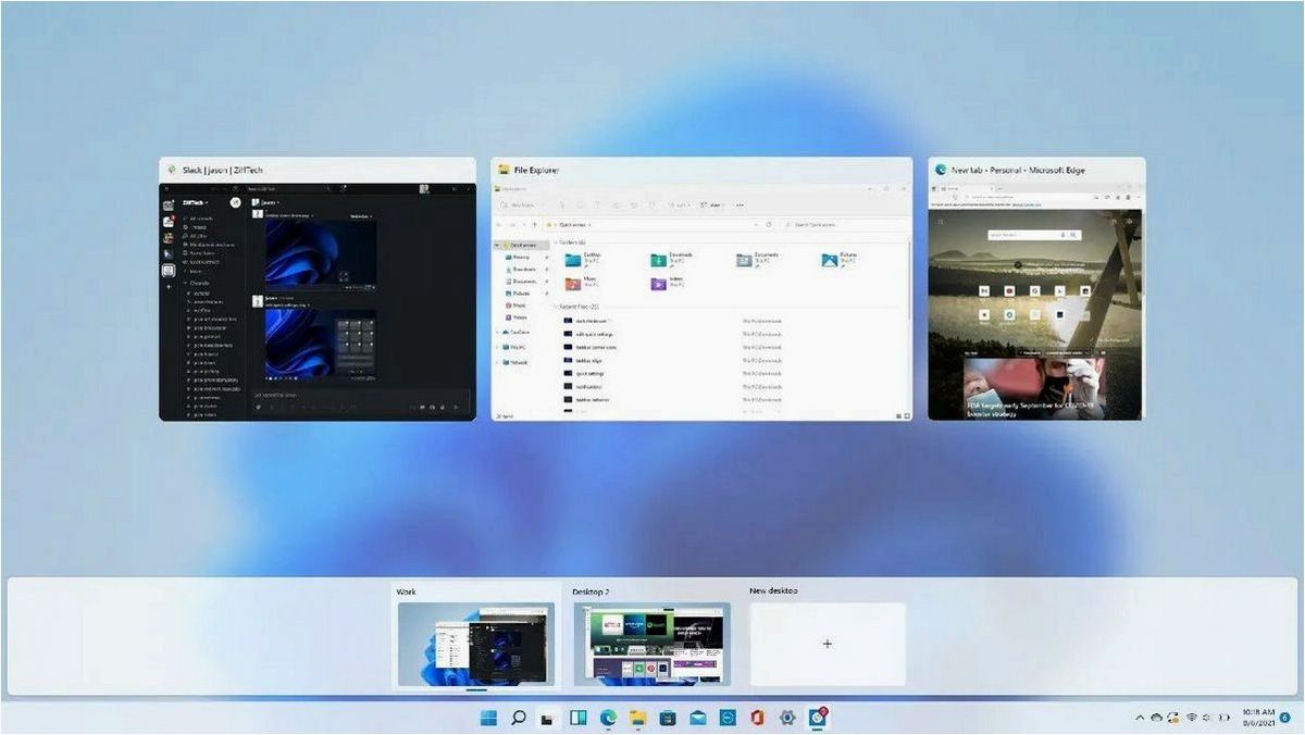 Виртуальные рабочие столы Windows 11 — настройка и использование