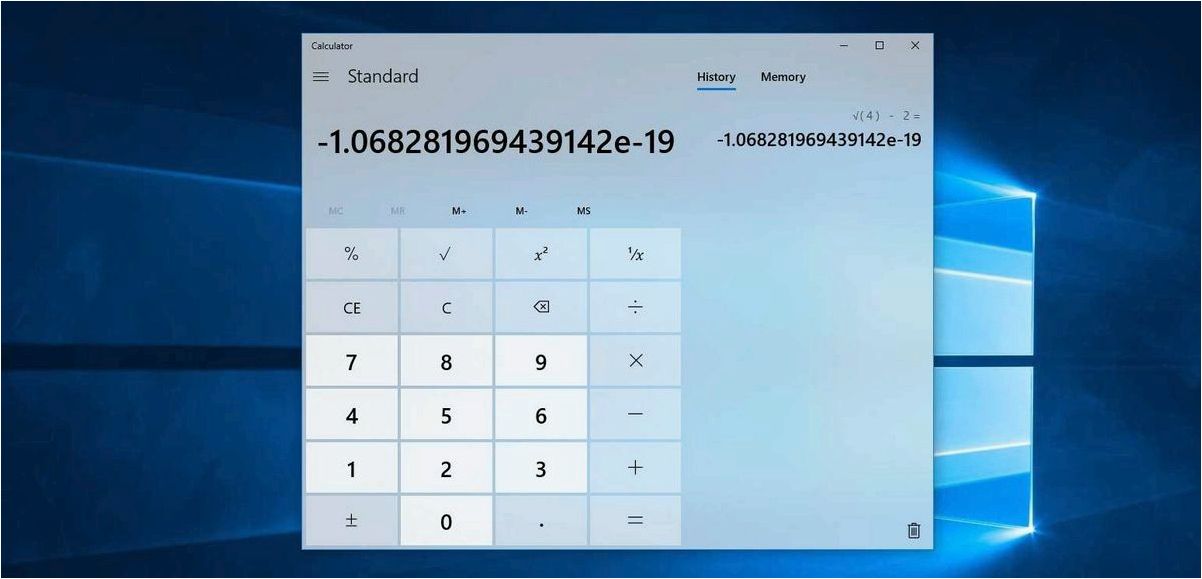 Windows Calculator — полезный и удобный официальный калькулятор для операционной системы Windows 