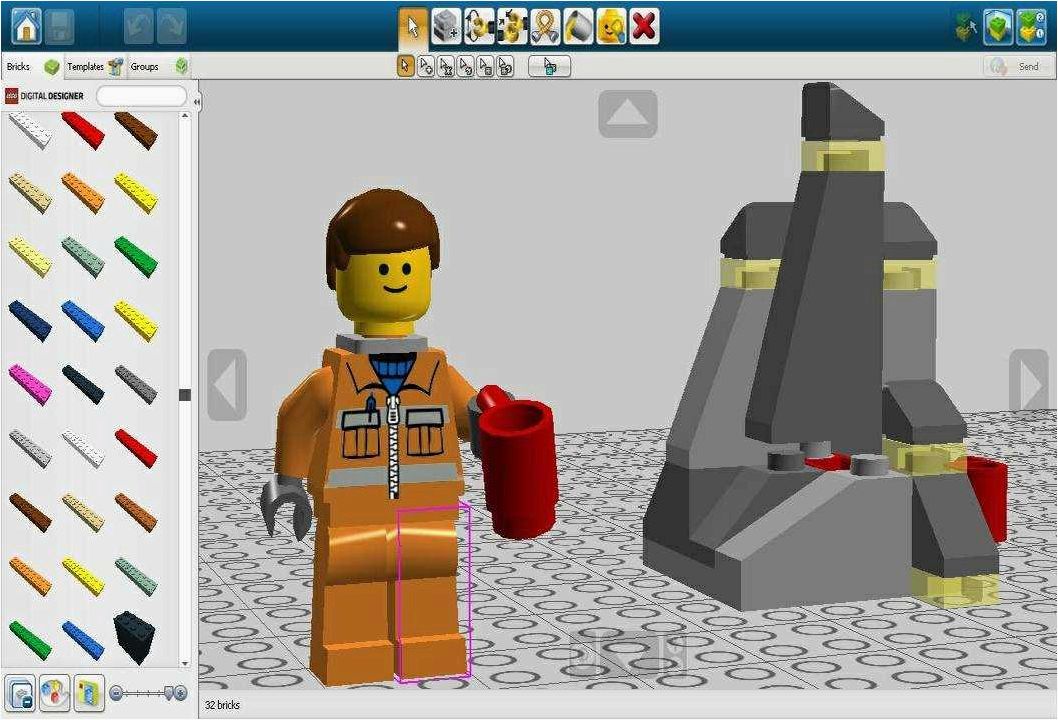 LEGO Digital Designer — создавайте потрясающие модели из LEGO прямо на компьютере!