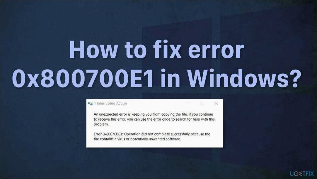 Как исправить ошибку 0x800700E1 в Windows 11 и 10 при действиях с файлами или резервном копировании