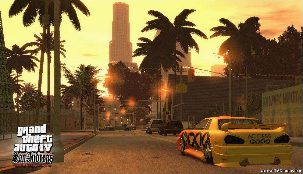 GTA IV — San Andreas Сан-Андреас вернулся к жизни в GTA IV