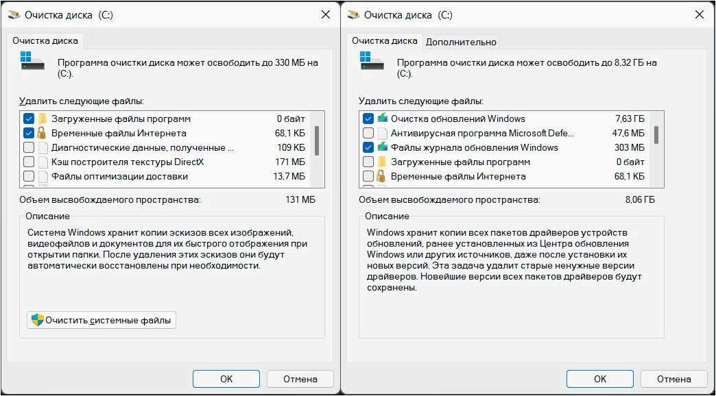 Как эффективно освободить место на диске после обновления операционных систем Windows 11 и 10 до новой версии
